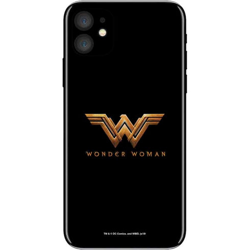 DC Comics Wonder Woman Gold Emblem iPhone 11 Skin